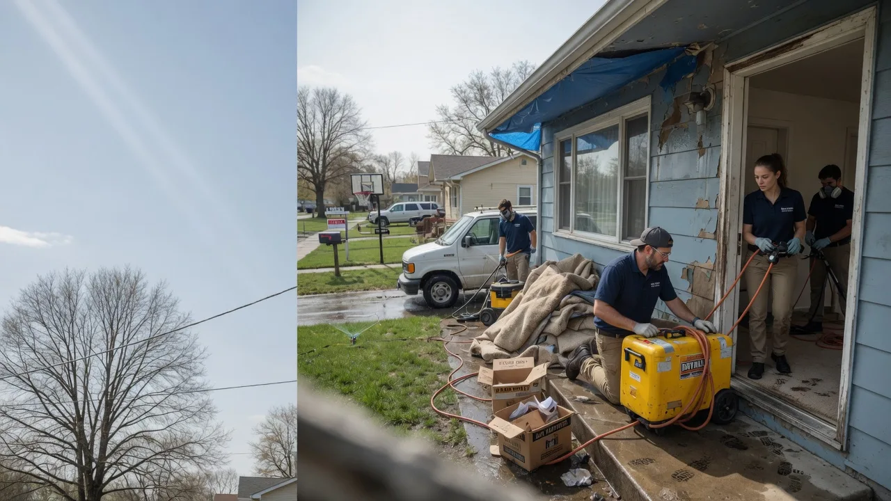 Basement Flood Cleanup in Carversville, PA near me